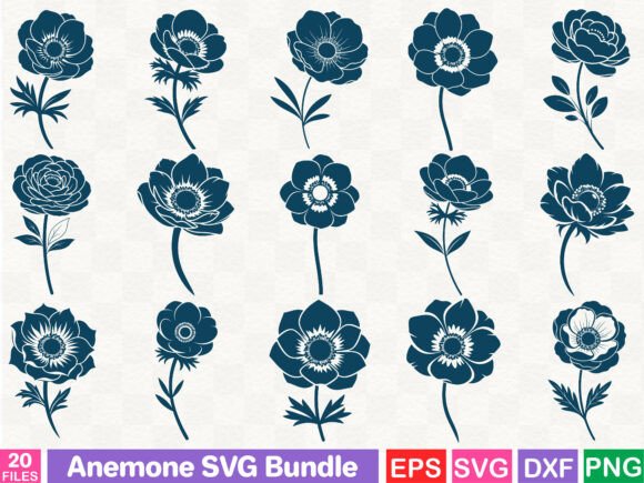 Anemone SVG Bundle
