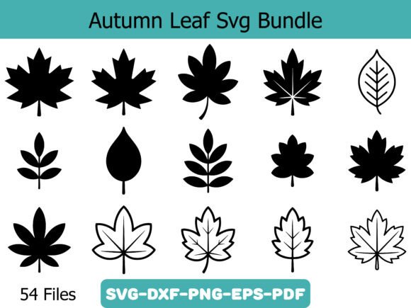Autumn Leaf SVG Bundle