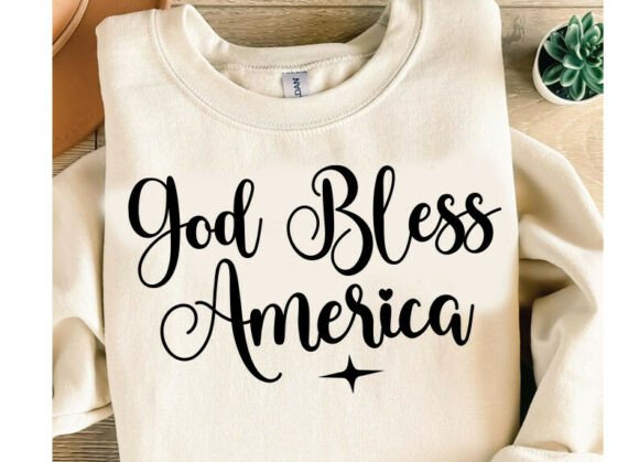 God Bless America SVG Patriotic 4th of J