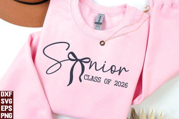 Senior Bow SVG, Class of 2026 SVG