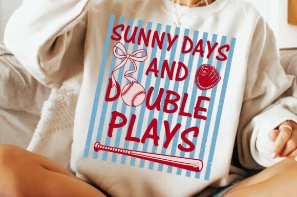 Sunny Days and Double Plays SVG