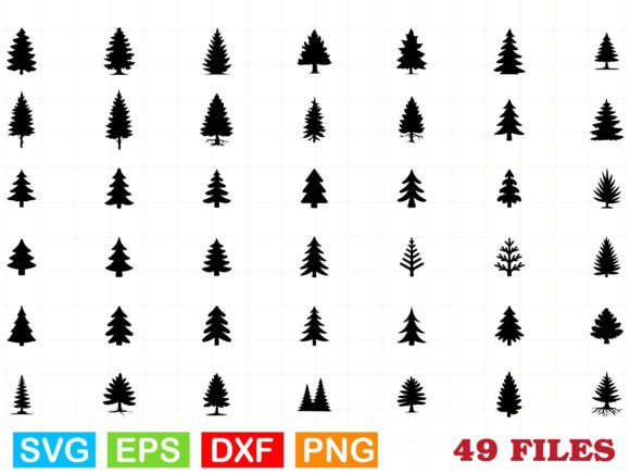 Tree SVG Bundle: Pine Tree SVG